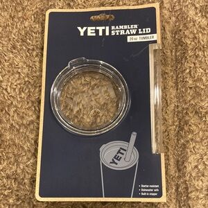 YETI Clear Rambler Straw Lid for 20 oz Tumbler